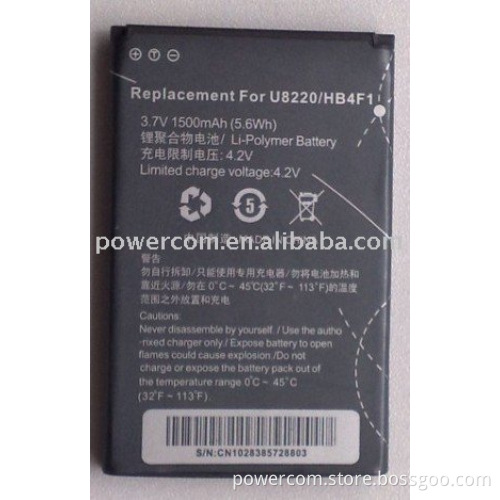 For phone battery U8220/HB4F1